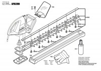 Bosch 0 600 840 103 AHS-60 Hedge-Trimmer Spare Parts